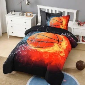 ست روتختی پارچه ای یک نفره بسکتبالی